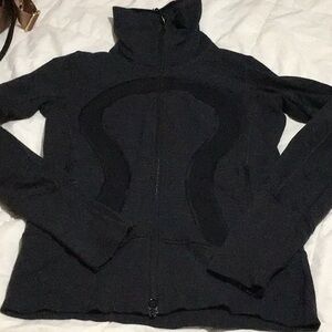 Black Scuba Zip Up Vest